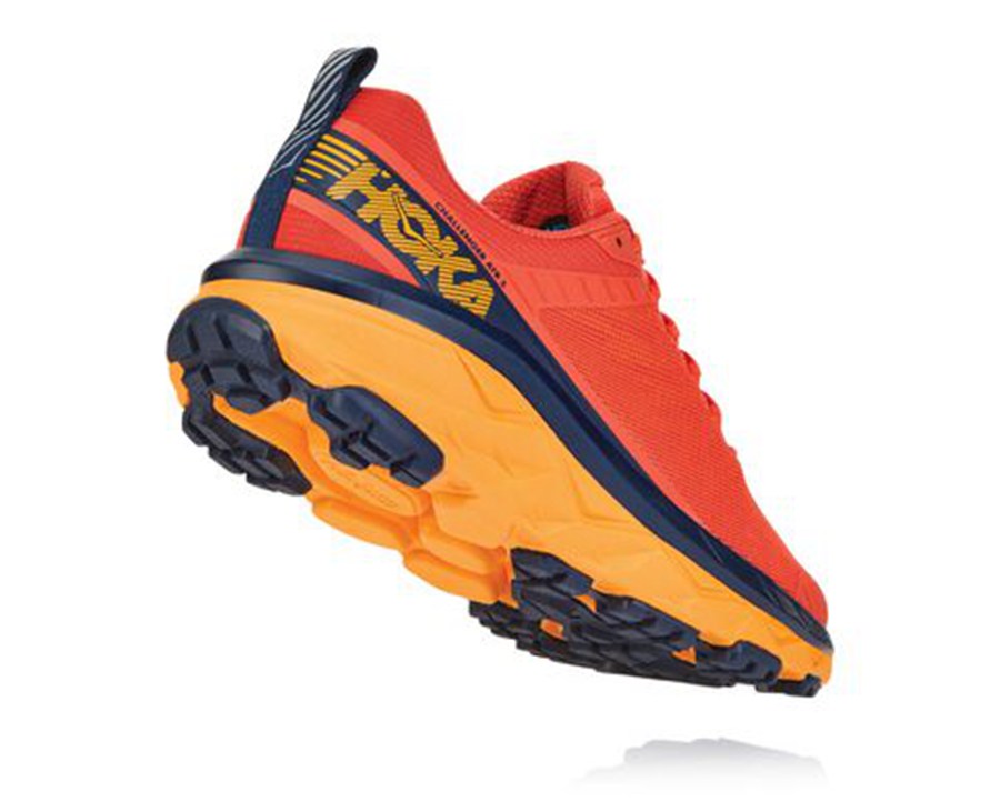 Hoka One One Trailove Tenisky Panske Červené - Challenger ATR 5 - 69208-CUGH